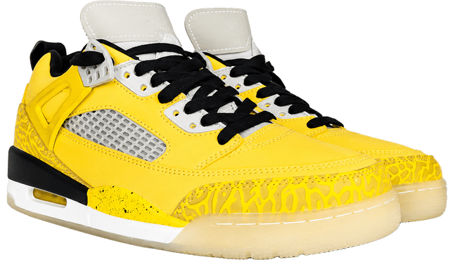 Jordan Yellow and Black Basketball Lifestyle Sneakers