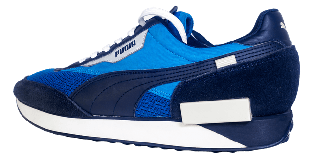 Puma Future Rider Blue & Navy Retro Sneakers