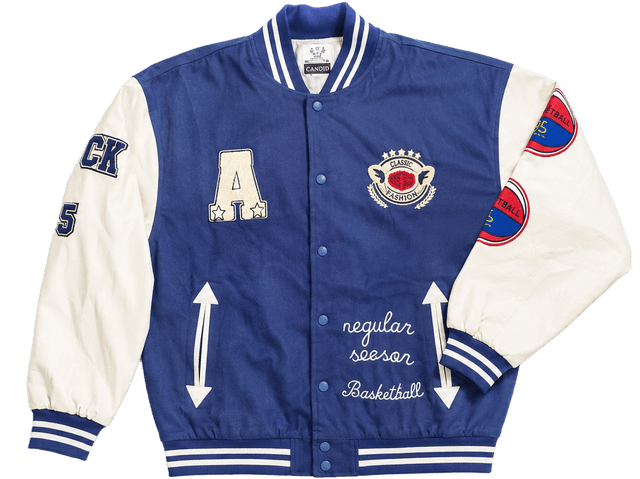 Basketball Varsity Letterman Jacket - Size XXL