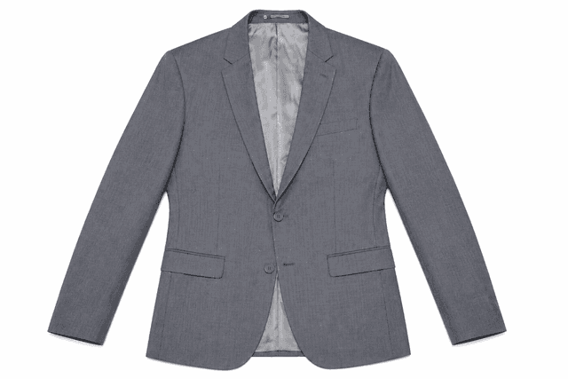 Veste de costume grise Peter Werth London – Blazer formel premium pour homme