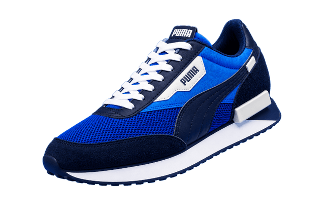 Puma Future Rider Blue & Navy Retro Sneakers