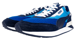 Puma Future Rider Blue & Navy Retro Sneakers view 3